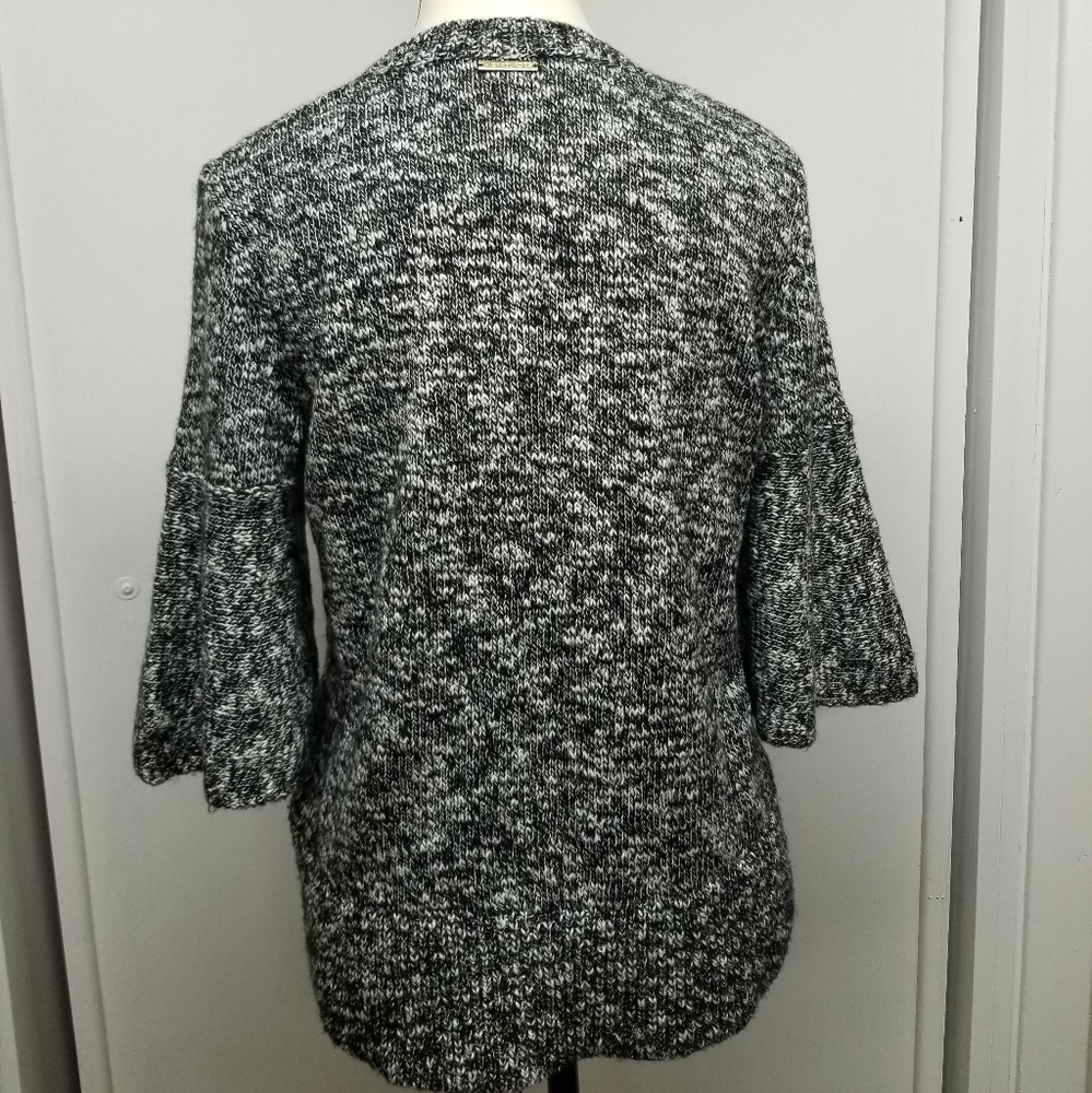 Michael Kors Grey Bell Sleeve Sweater - Picture 2 of 4